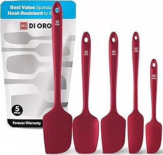 DI ORO® Living Silicone Spatulas for Cooking...,