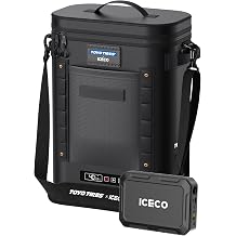 ICECOxToyo Tires GOPack12 Portable Fridge Freezer, 13 QT Electric Cooler