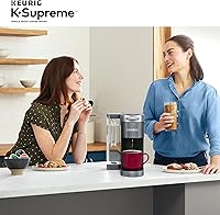 Vista 13 de Keurig K-Supreme - Cafetera de cápsulas K-Cup de una sola porción, tecnología MultiStream, 4 tamaños de preparación, depósito extraíble de doble Gris