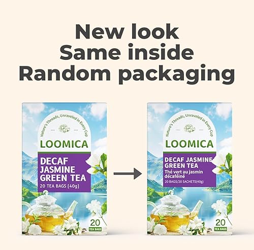 Miniatura 62 de LOOMICA Bolsas de té de cúrcuma y jengibre, sin cafeína, mezcla de hierbas 100% natural, cálida y picante con cúrcuma picante y jengibre para mayor