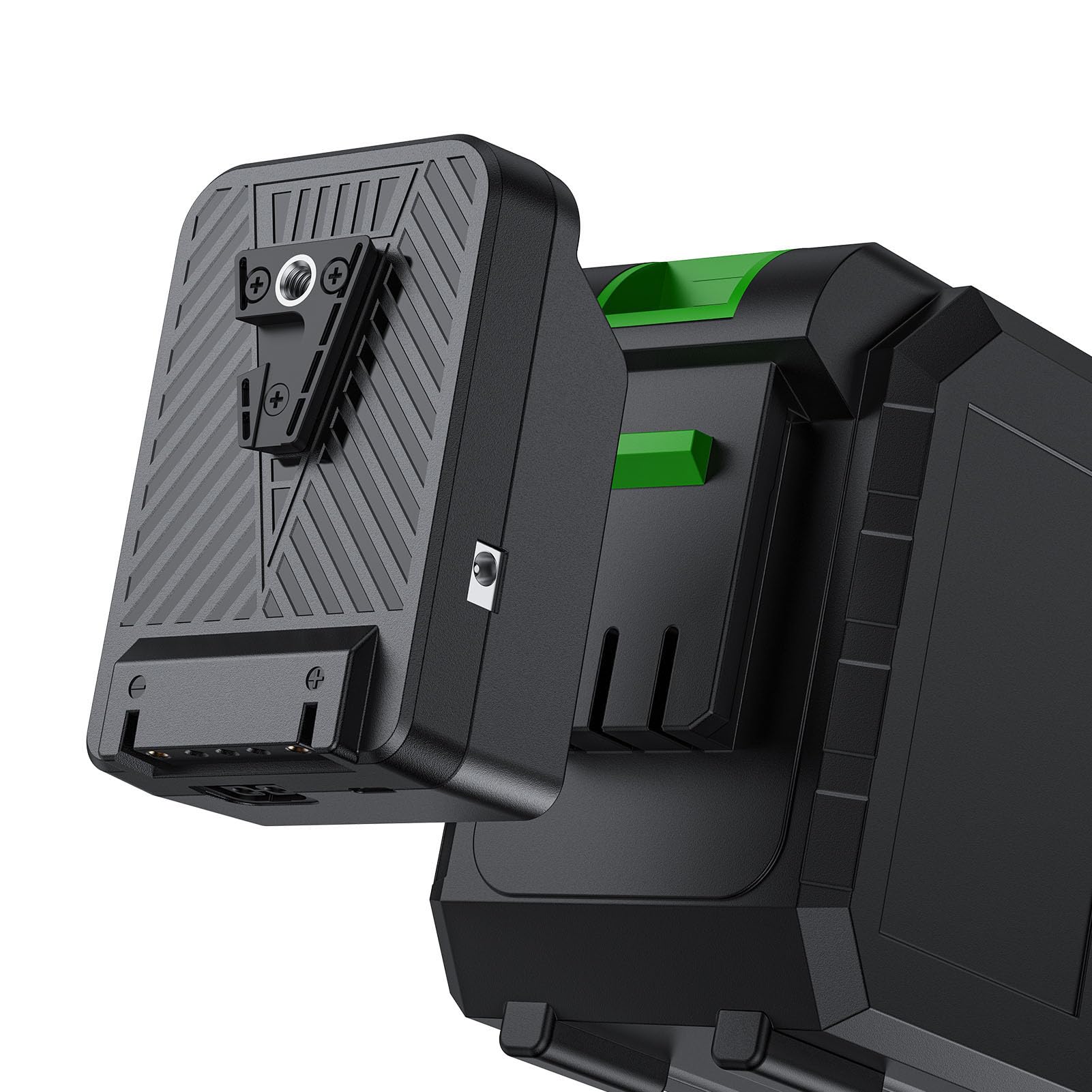 Tosuny Adaptador de Batería para Herramientas Eléctricas Que Transforma Las Baterías de Herramientas en Soporte en V para Varios Dispositivos