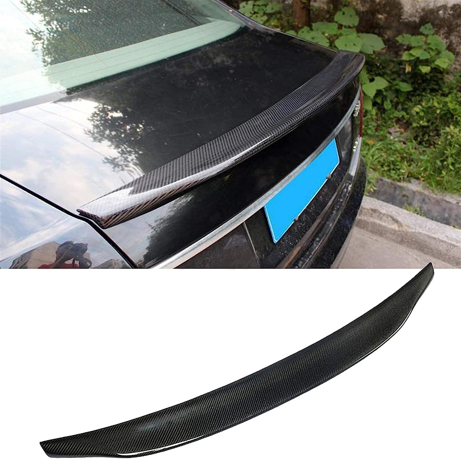 Aileron arrière pour Audi A6 C6 2005-2011 becquet de coffre noir apprêté