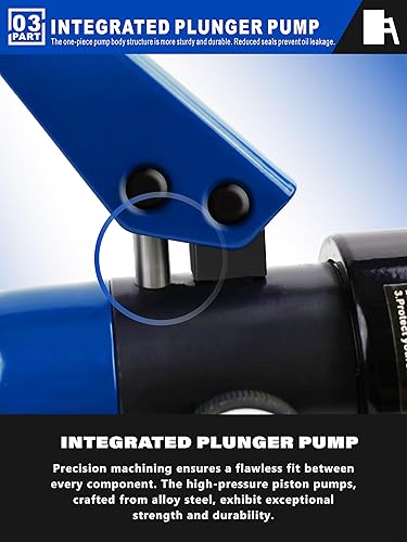 Miniatura 6 de AMZCNC Engarzadora de cables hidráulicos industriales (16 toneladas) 9 AWG a 600 MCM Kit de herramientas de cable de terminal eléctrico con 13