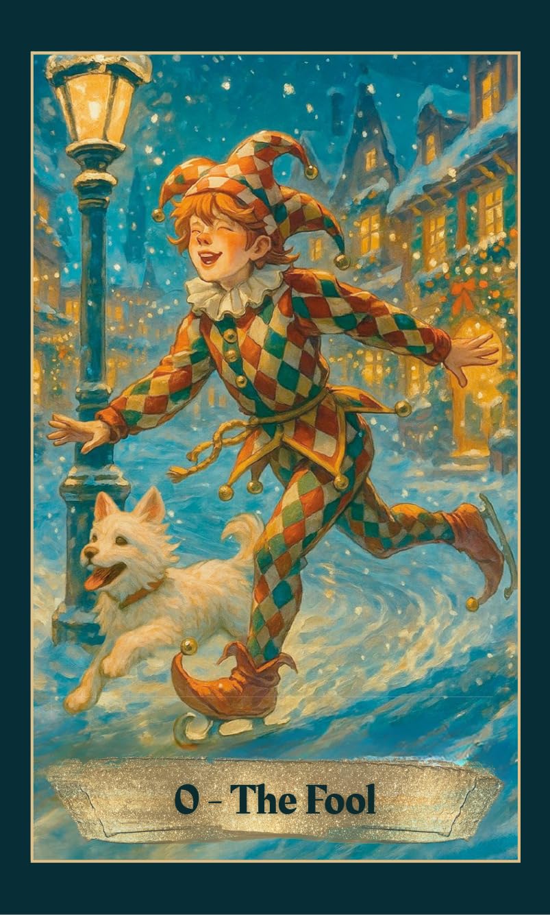 Tarot de Noël - Jeu de tarot de 78 cartes
