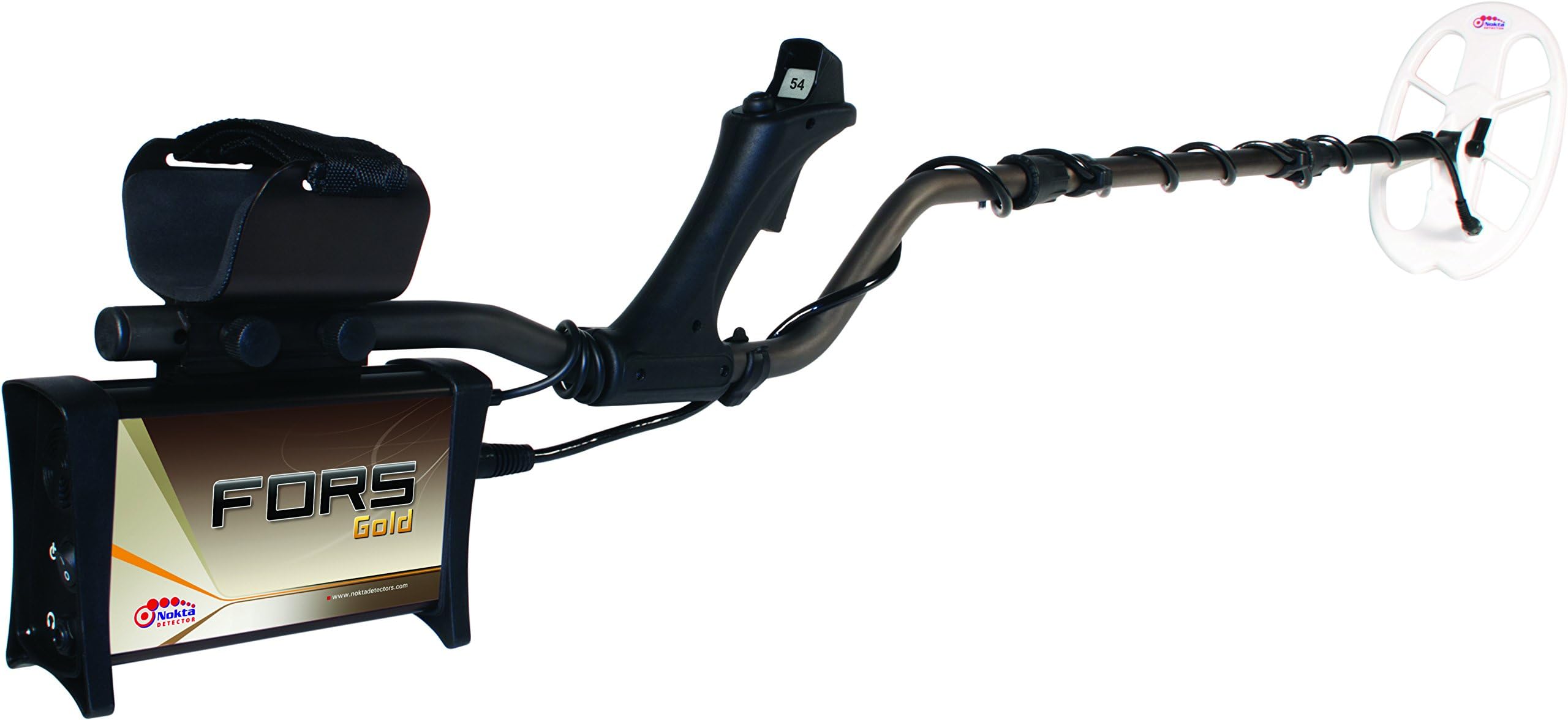 Nokta Fors Gold Metal Detector with 11.2x7" DD Search Coil 15 kHz