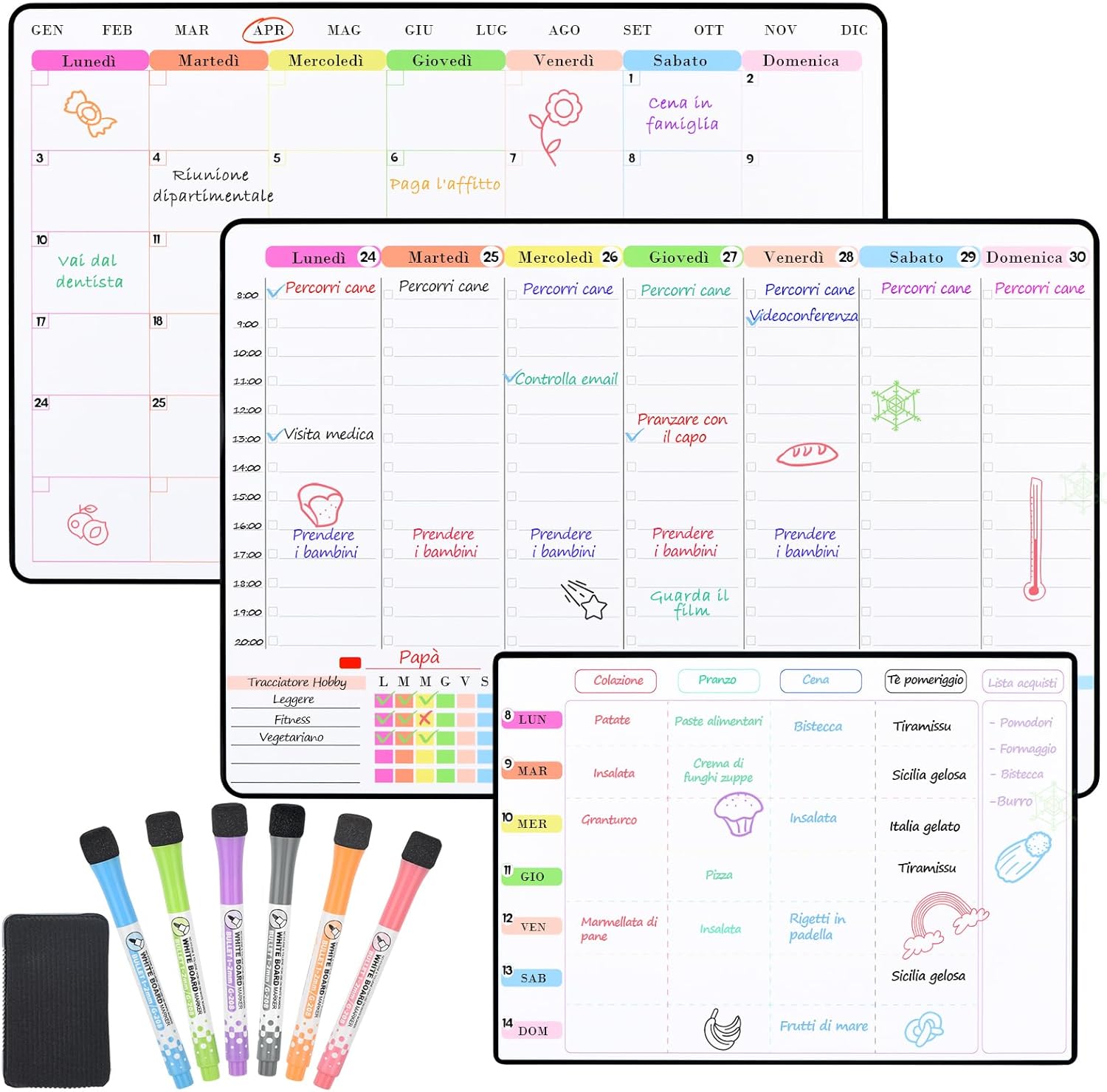 Lavagna Magnetica Frigo Balvi Meow - Nero, Per Promemoria E Liste - Foto 9