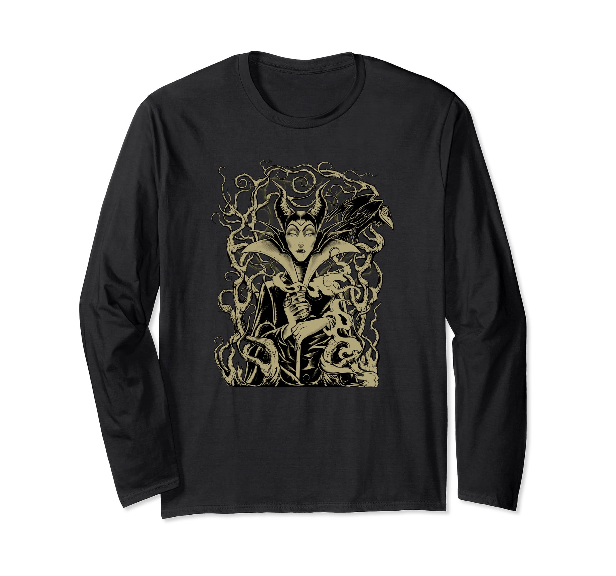 Amazon | ディズニー ヴィランズ ダーク・マレフィセント 長袖Tシャツ 