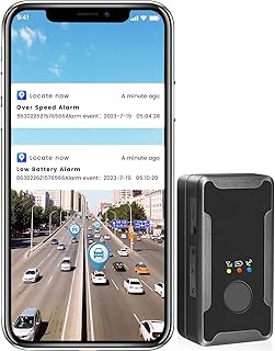 S21L GPS Tracker, Tracker Device for Your Vehicles, Dogs, Personal, Assets, Motorcycle, 4G LTE Real Time Tracker Small Portable, Global Coverage, IP65 Waterproof, Magnetic Installation