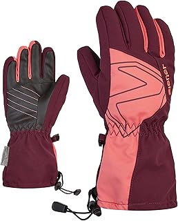 Ziener Laval Guantes de esquí/Deportes de Invierno | Impermeables Extra cálidos Lana, Unisex Adulto