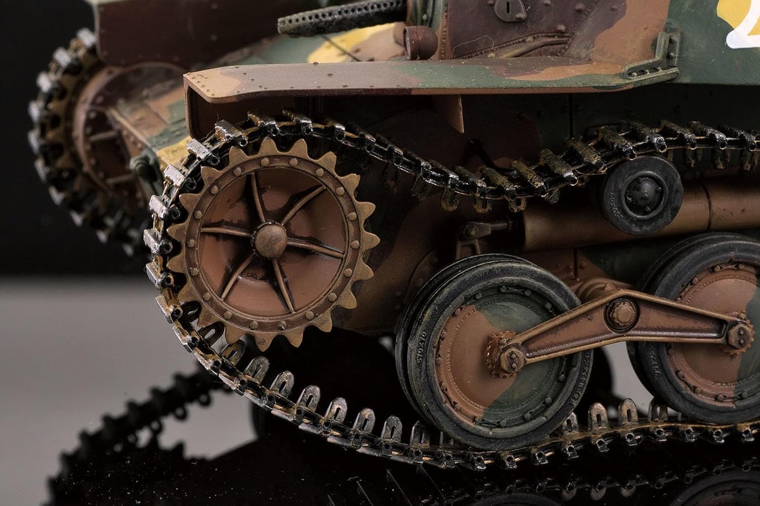 1/35 TANKS OF THE WORLD WW2 日本陸軍 九五式 軽戦車 ハ号 初期型 プラモデル MD 【Ｃｈａｌｌｅｎｇｅ】