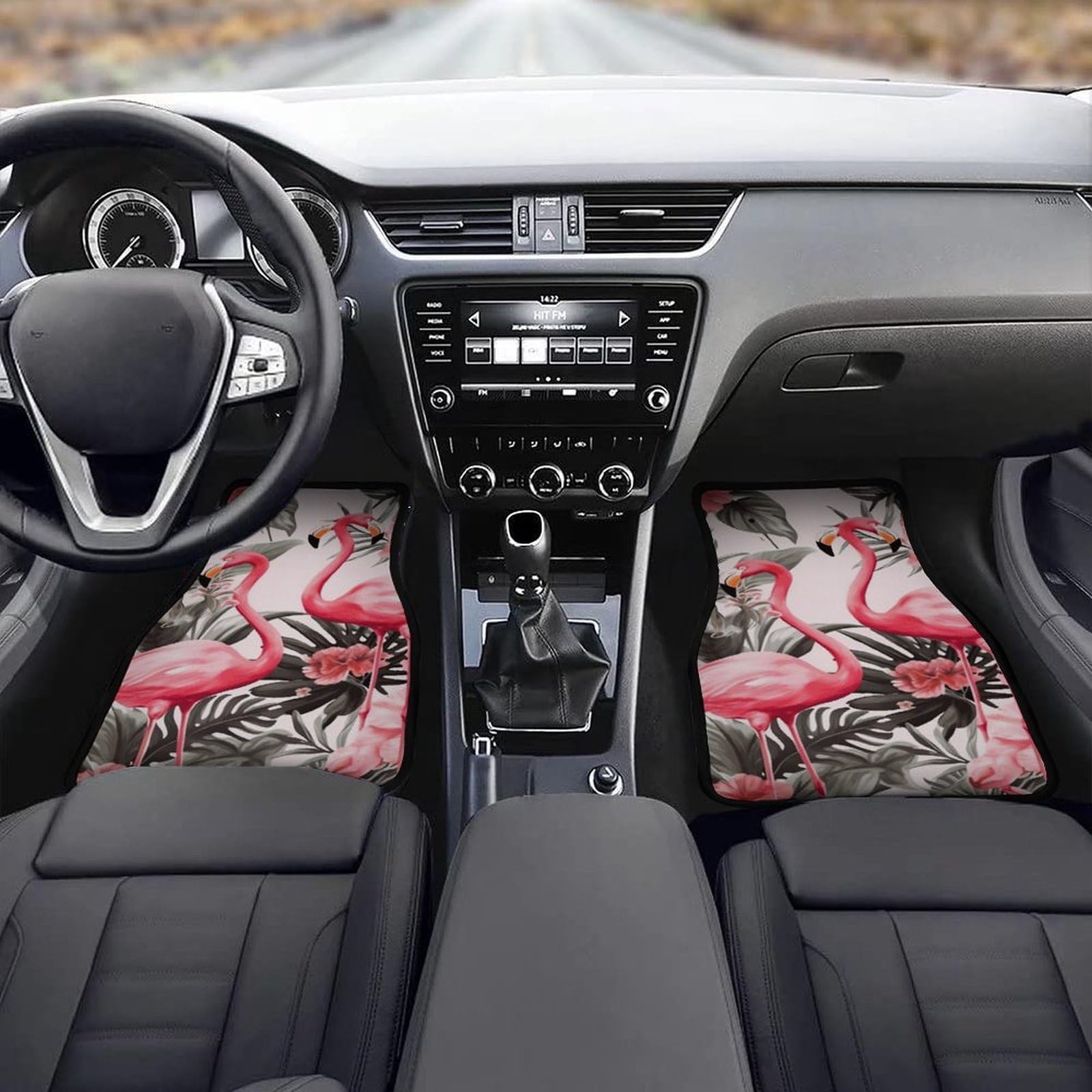 4 tappetini per auto, resistenti, antiscivolo, facili da pulire, adatti per la maggior parte delle auto, per tutte le stagioni, universali, adatti per SUV, berline e camion