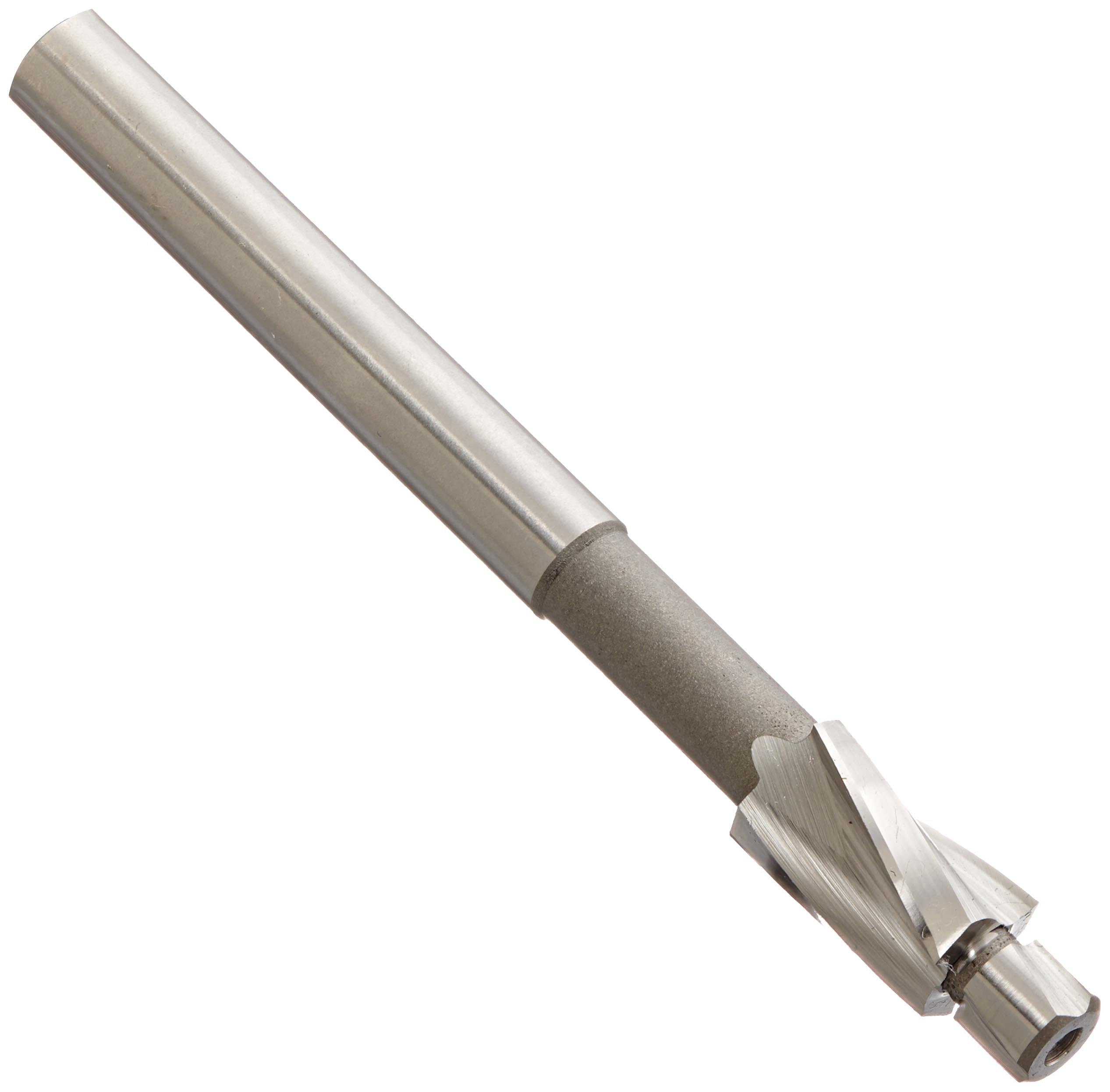 KEO 55219 Cobalt Steel Precision 3 Flutes Cap Screw Counterbore, Integral Pilot, Uncoated (Bright) Finish, 0.491