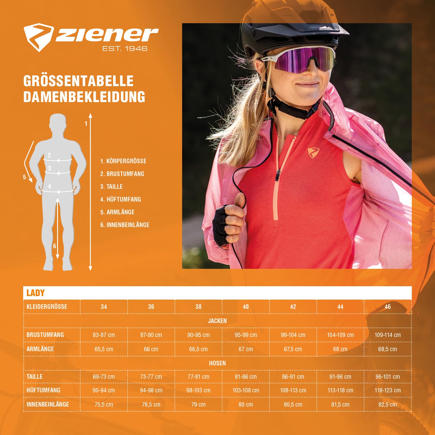 Ziener Damen Natina Regenjacke - Fahrrad|Mountainbike|Outdoor - wasserdicht,atmungsaktiv,super leicht