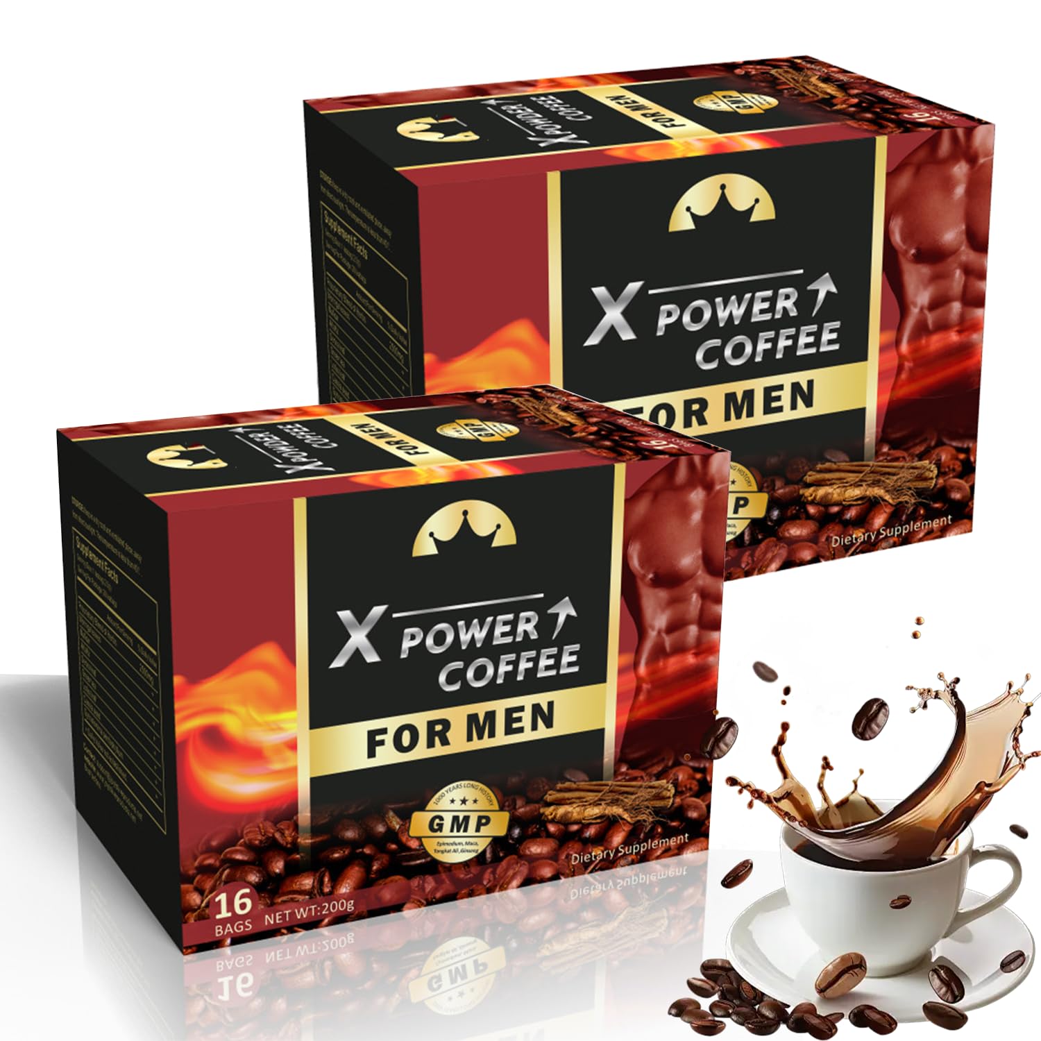 X Power Coffee for Men (2 Boxs)