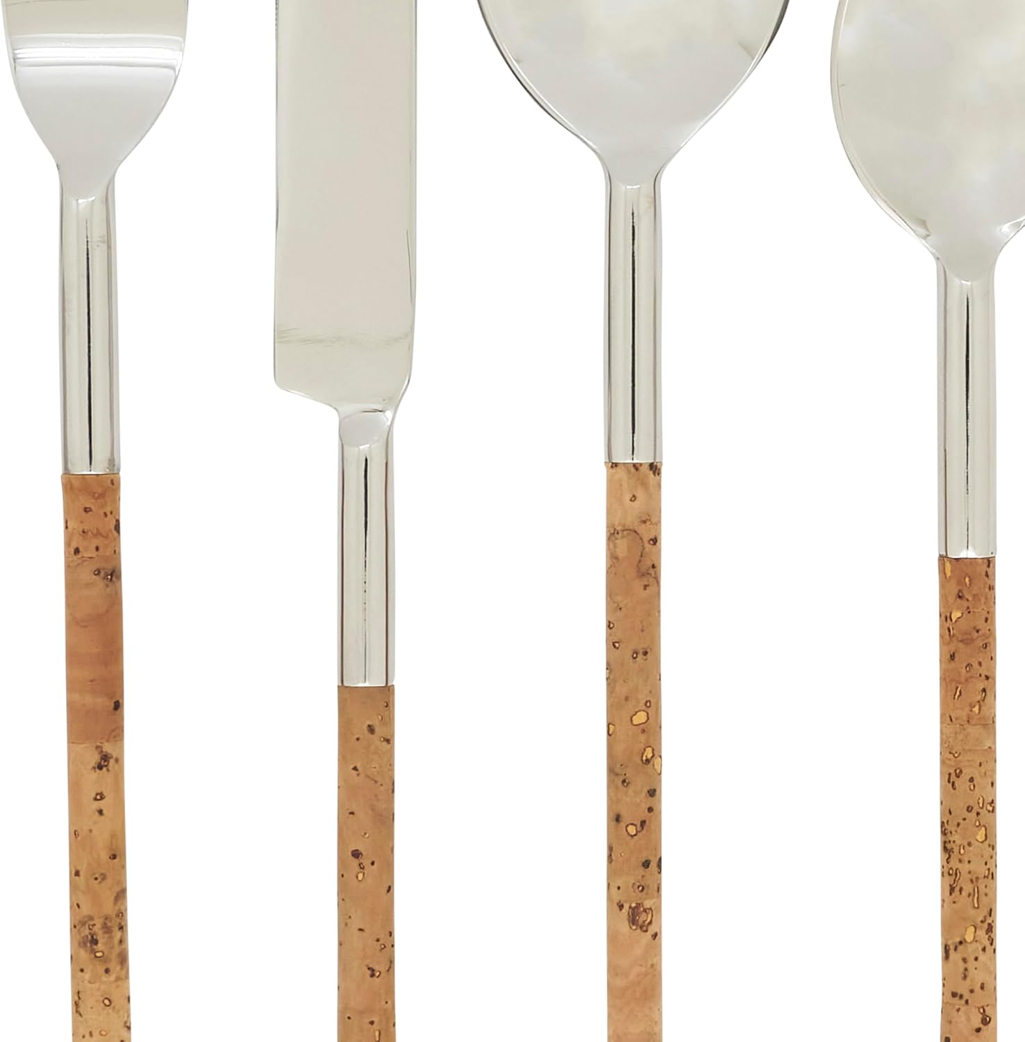 Artisan Cork-Handled Flatware Set