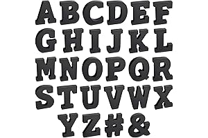 3D Wooden Letters for Tabletop, Wall, Home, Party Decor, and Crafts