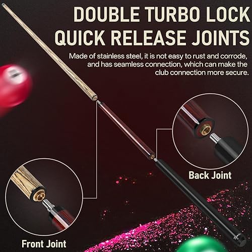 Miniatura 3 de Taco de billar Kmise Jump & Break, 21 oz 23 oz 25 oz 28 oz, palo de billar para quiebres explosivos y saltos sin esfuerzo, taco Heavy Hitter Jump &