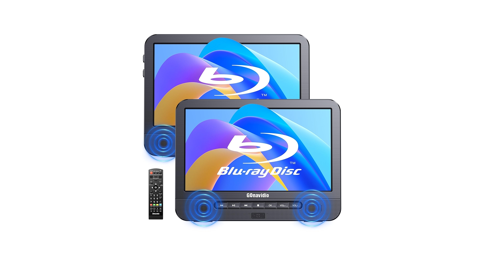 Amazon.com: 10.1'' Portable Blu Ray Players for Car with