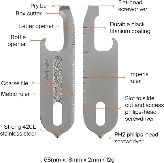 Orbitkey Multi-Tool V2 - Silver