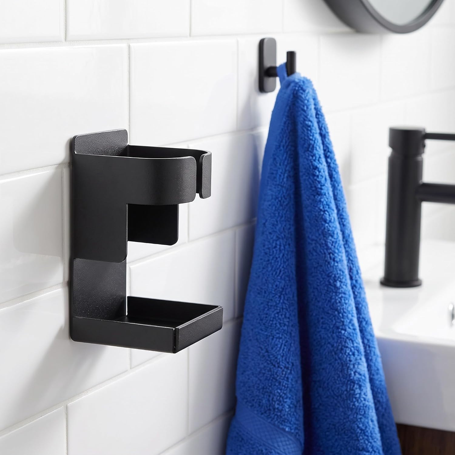 Self Adhesive Electric Toothbrush Holder for Bathroom Wall image 5