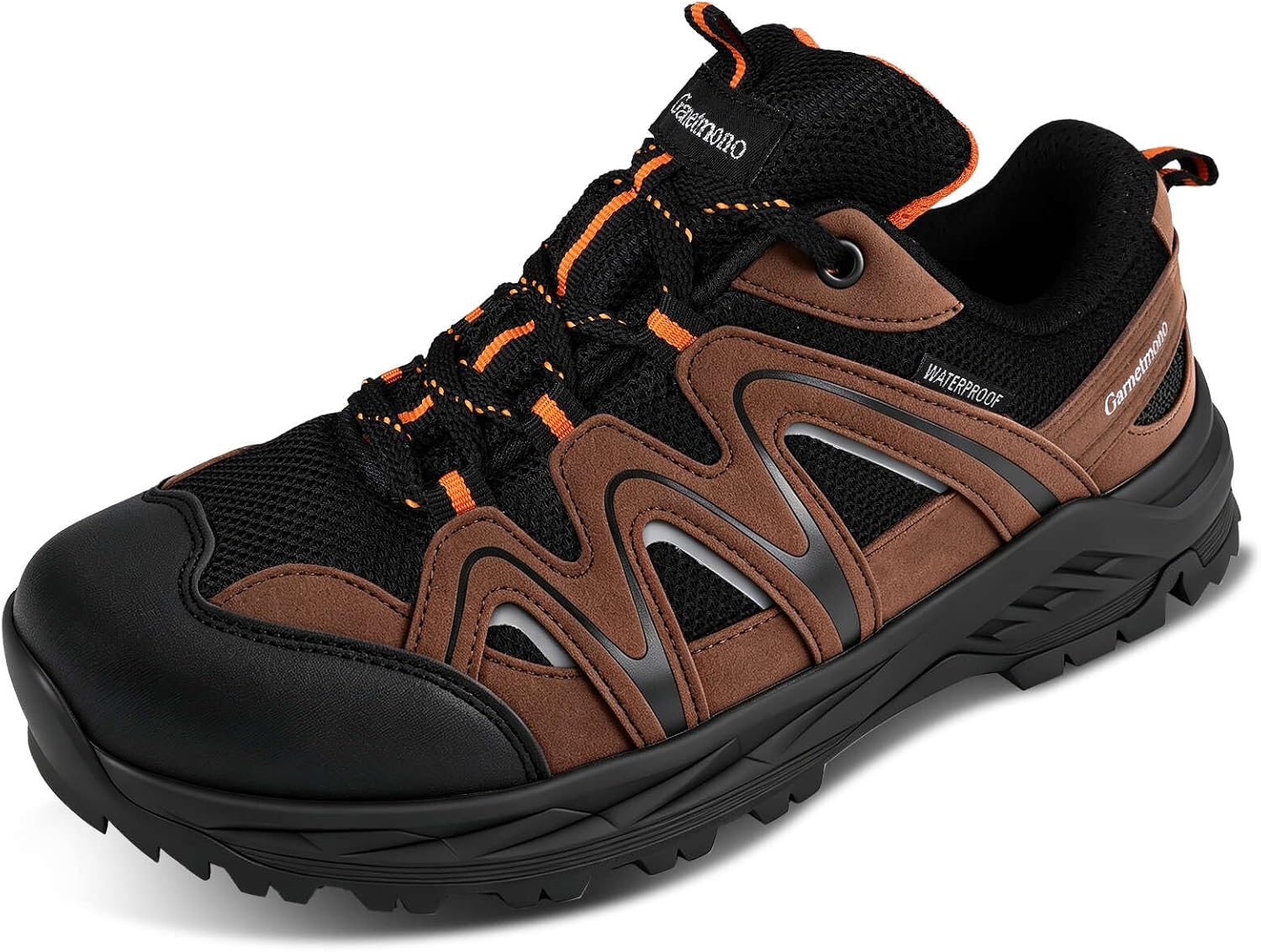 Men's Leather Hiking Shoes Trail Trekking Sneakers