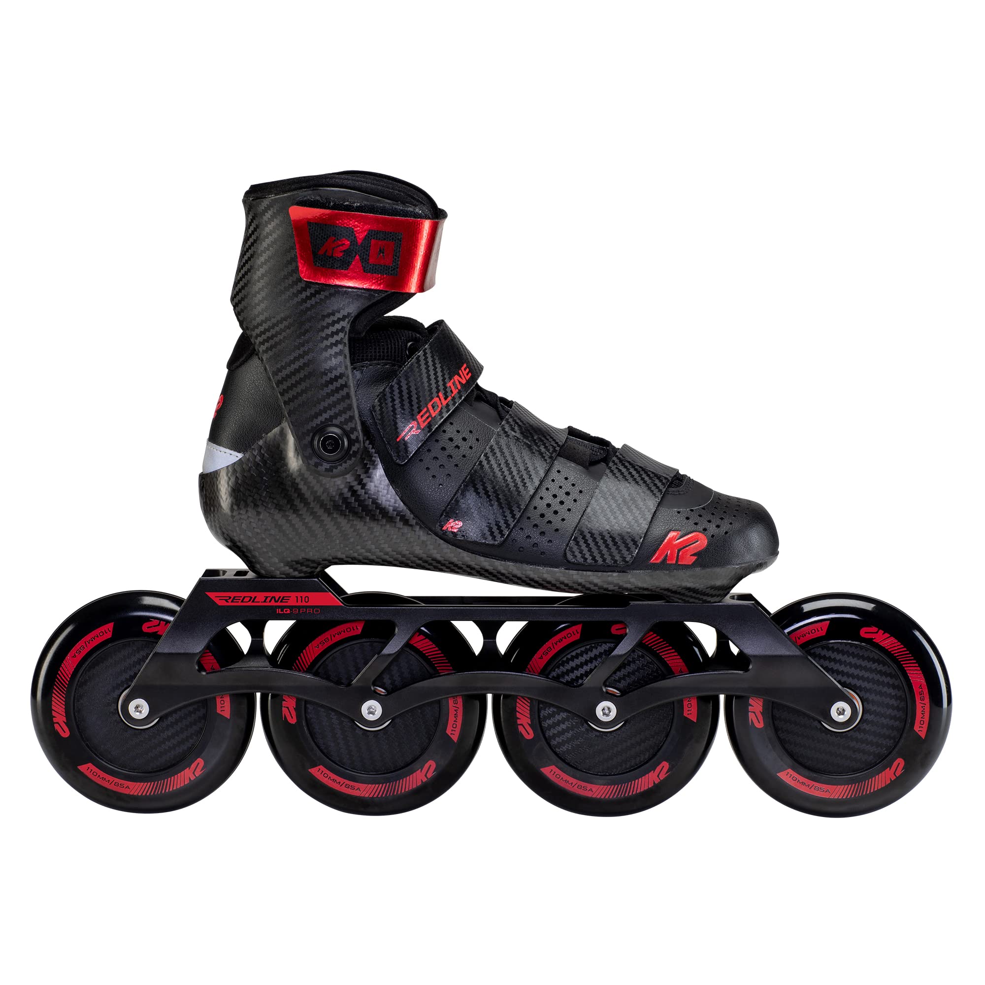 K2 Redline 110 Inline Skate 2022 Black/Red