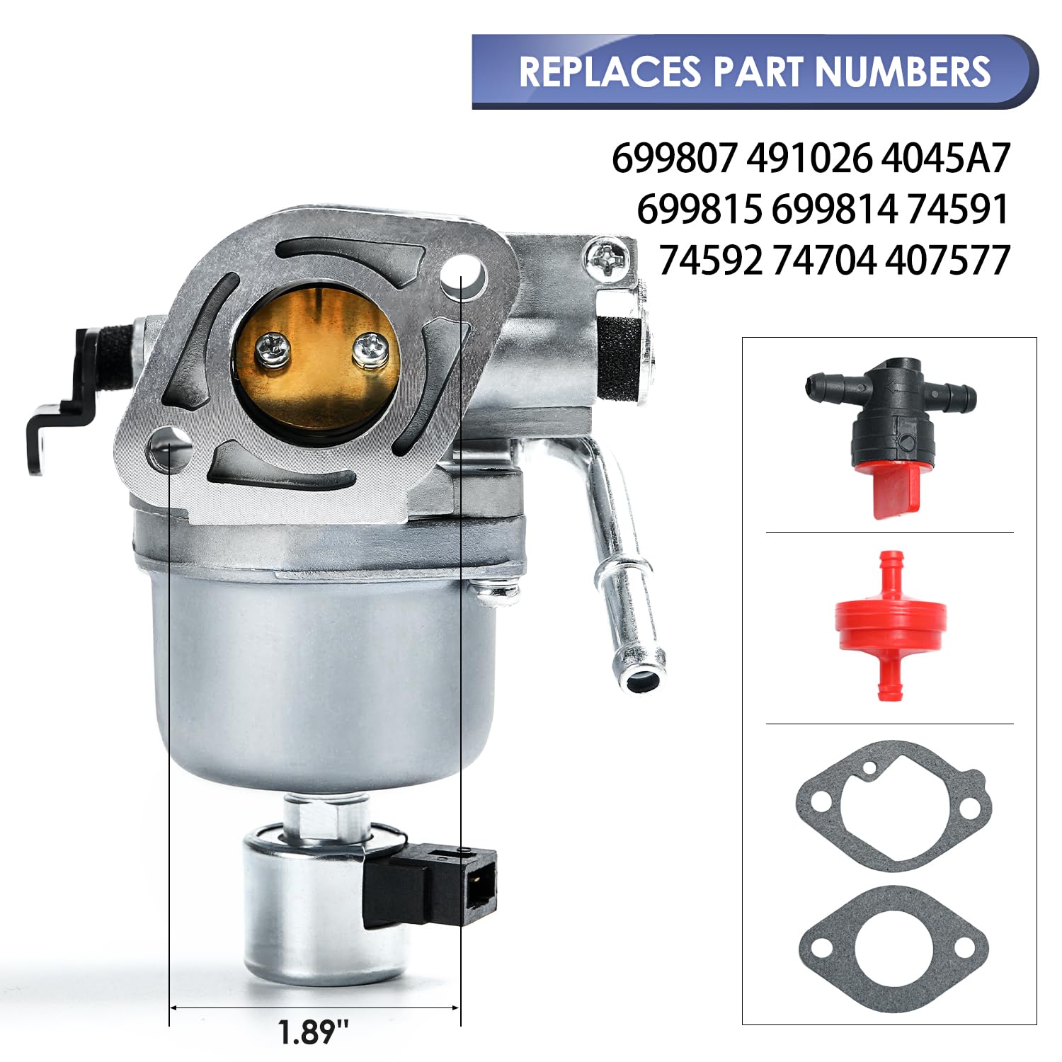 BRIGGS 3.5HP 3.75HP Lawn Mower Intake Manifold 497465:Collectors In - Foto 4