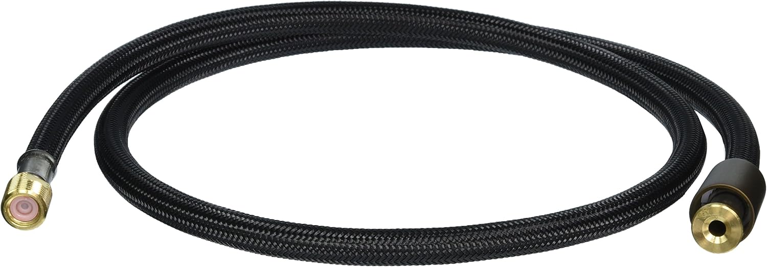 Rohl 9.28426EB Perrin & Rowe Sidespray Black Nylon 47" Hose Only