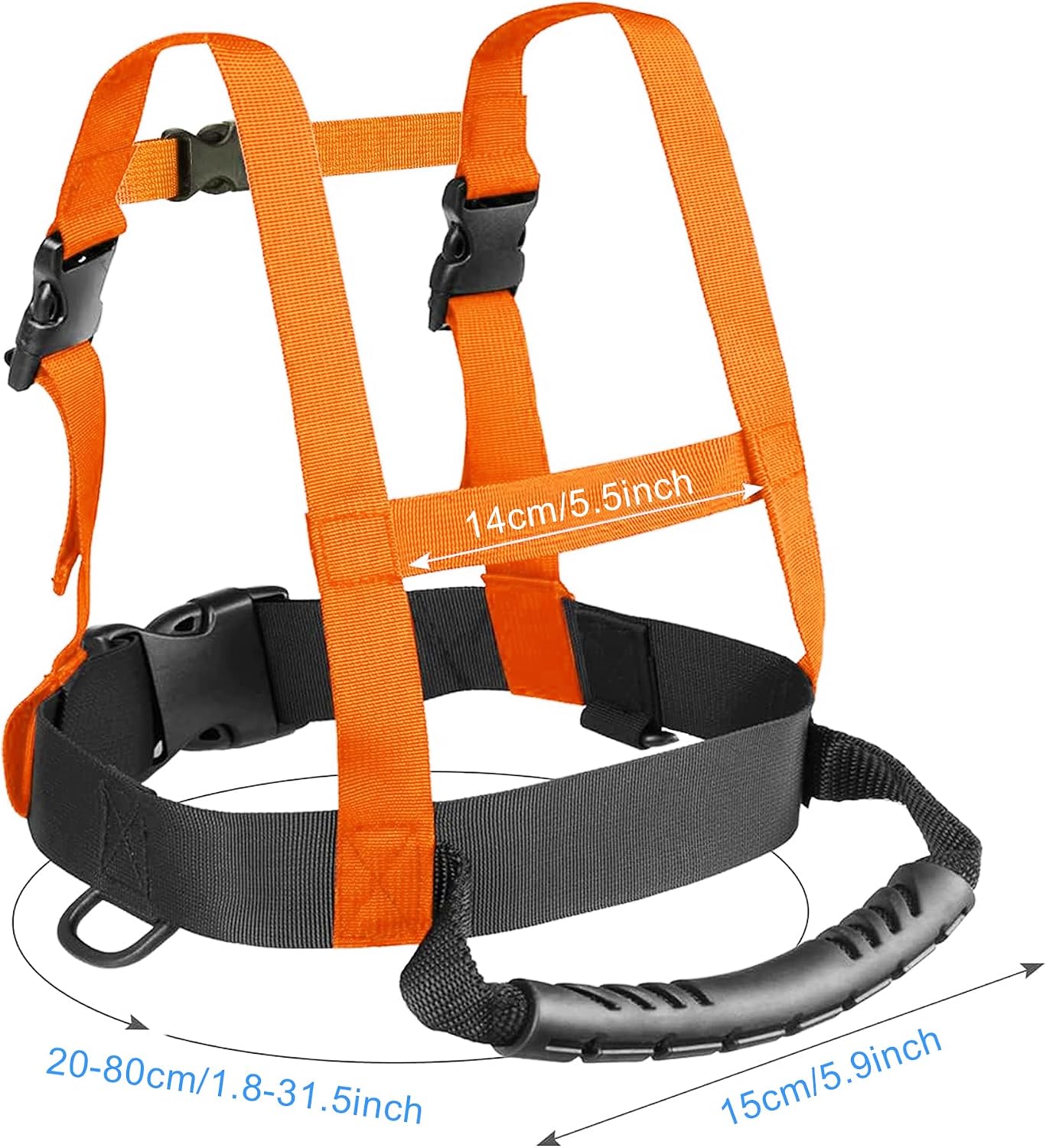 Kids Ski Snowboard Training Harness with Removable Leash for Beginners | Youth Sled Vest Harness Children Outdoor Skiing Safety Training Vest Easy Lift Handle Speed Control Teaching