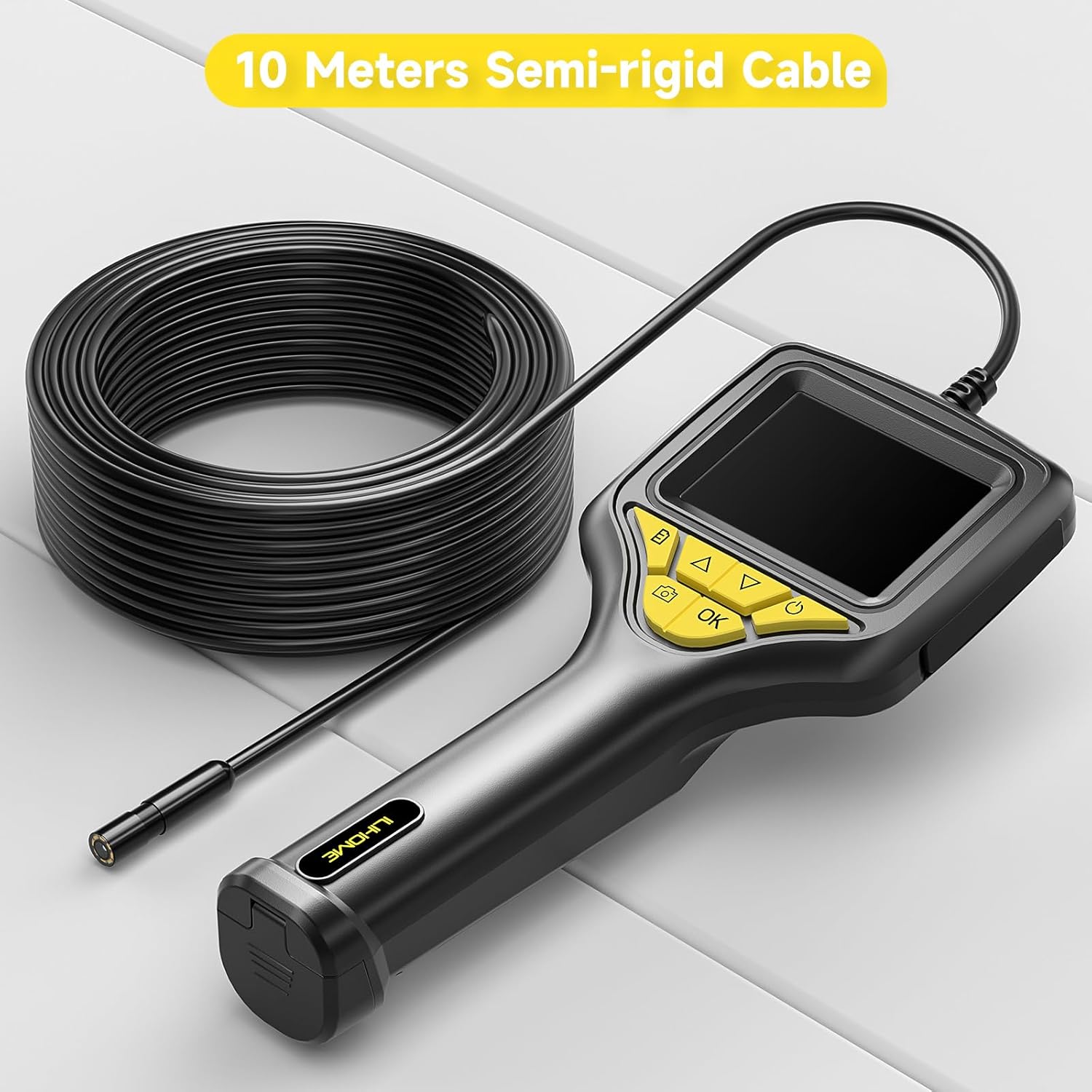 Z35 Endoscope Inspection Camera with 10-meter semi-rigid cable
