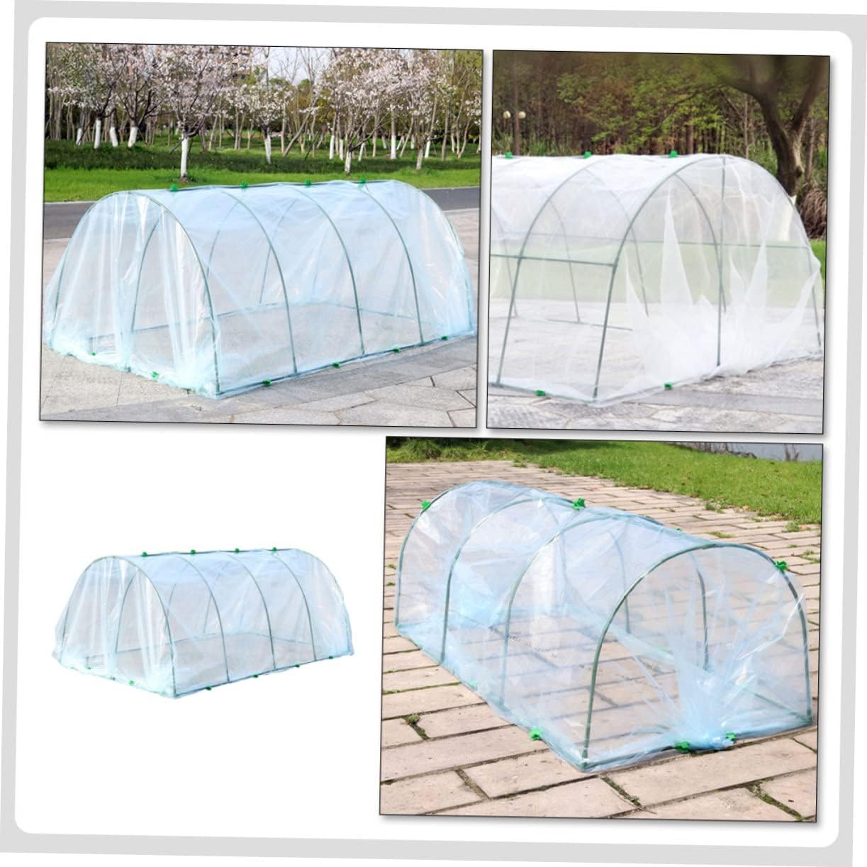 Outdoor Plant Covers Flower Protective Cover Greenhouse Support Bracket Plant Accessories for Garden Freeze Protection