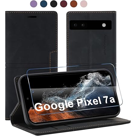 Wallet Case voor Google Pixel 7, Credit Card Slots en Flip Stand, Portemonnee Magnetische Cover Compatibel met Google Pixel 7-001