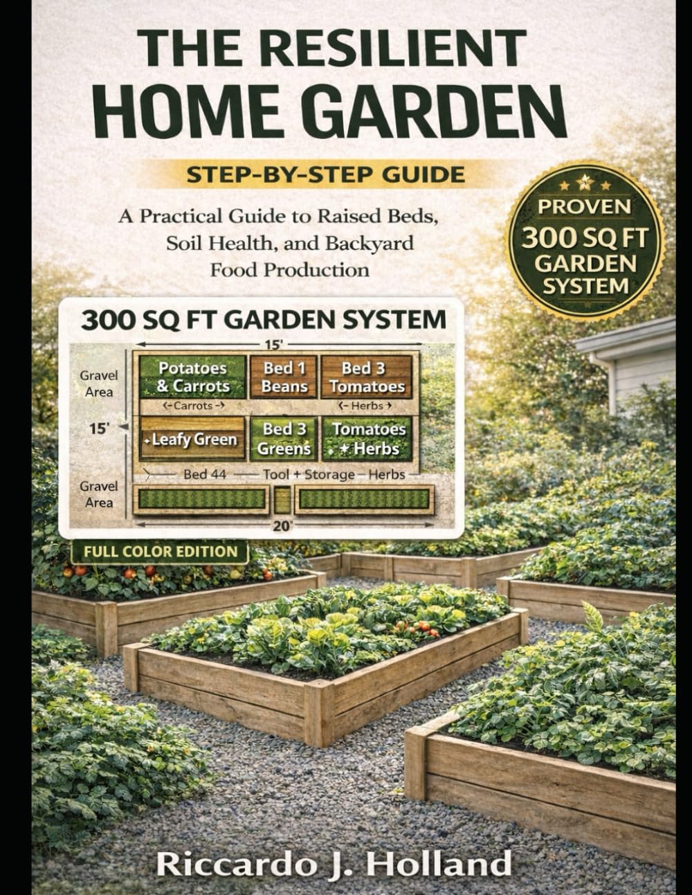 THE RESILIENT HOME GARDEN: A Practical Guide to Raised Beds, Soil Health, and Backyard Food Production