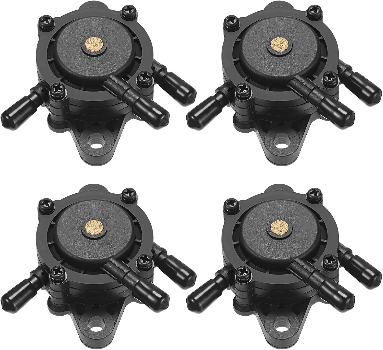 CHENGU 4 Pcs Fuel Pump Lawn Mower Compatible with 491922 691034 692313 808492 808656 808281 Fuel Pump for Outdoor Garden Lawn