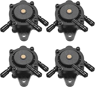 Chengu Fuel Pump Lawn Mower Compatible with 491922 691034 692313 808492 808656 808281 Fuel Pump for Outdoor Garden Lawn (4 Pcs)