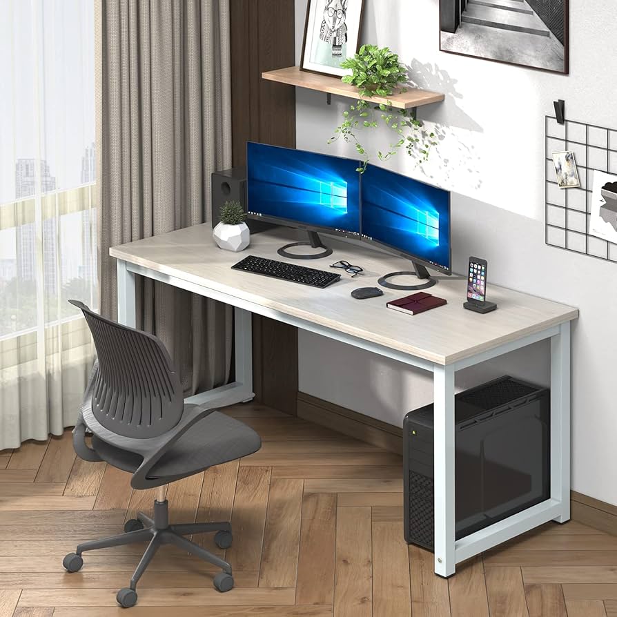 Amazon.com: NSdirect Large Office Desk for Home Office