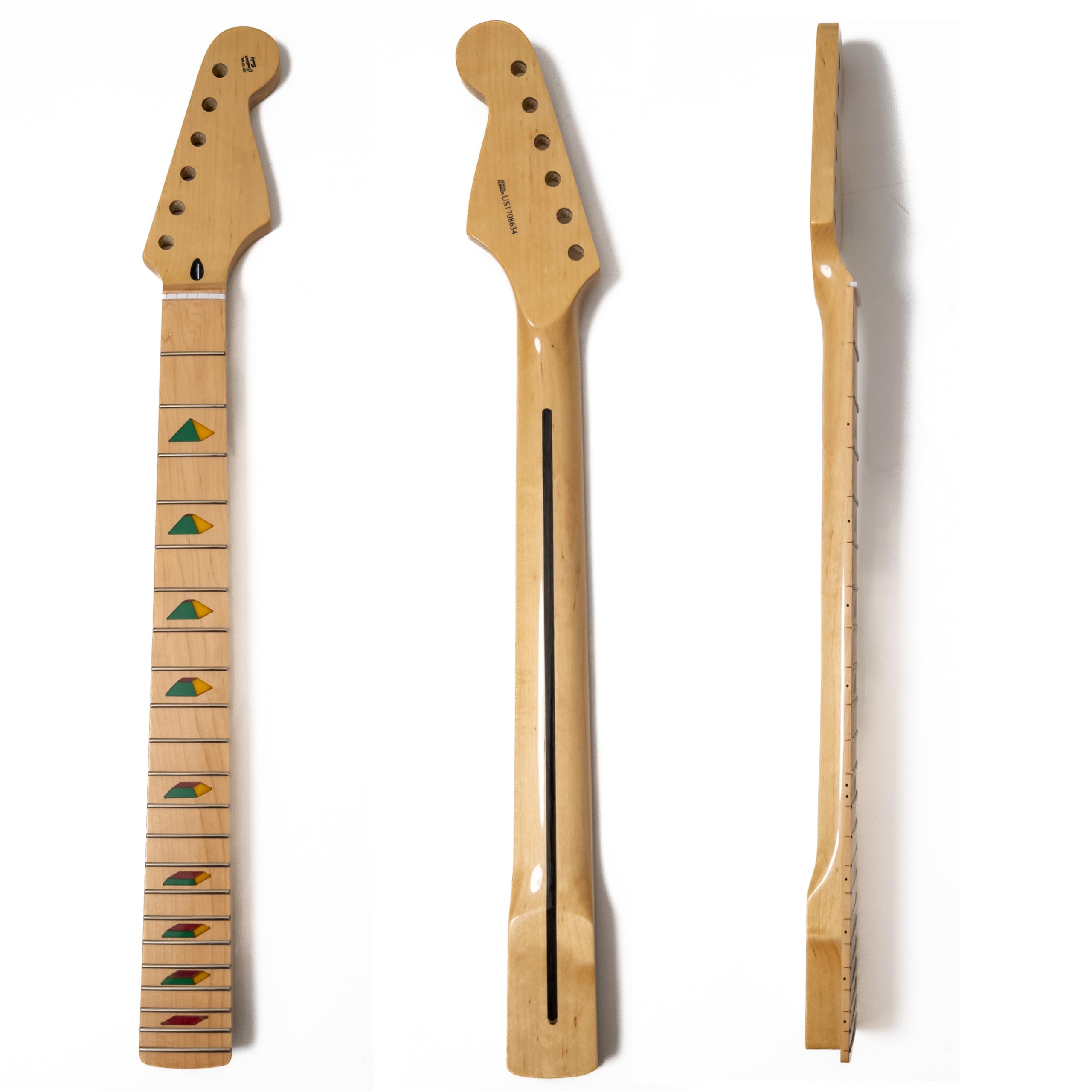 Premium Maple Guitar Neck for Fender Stratocaster – 22 Medium