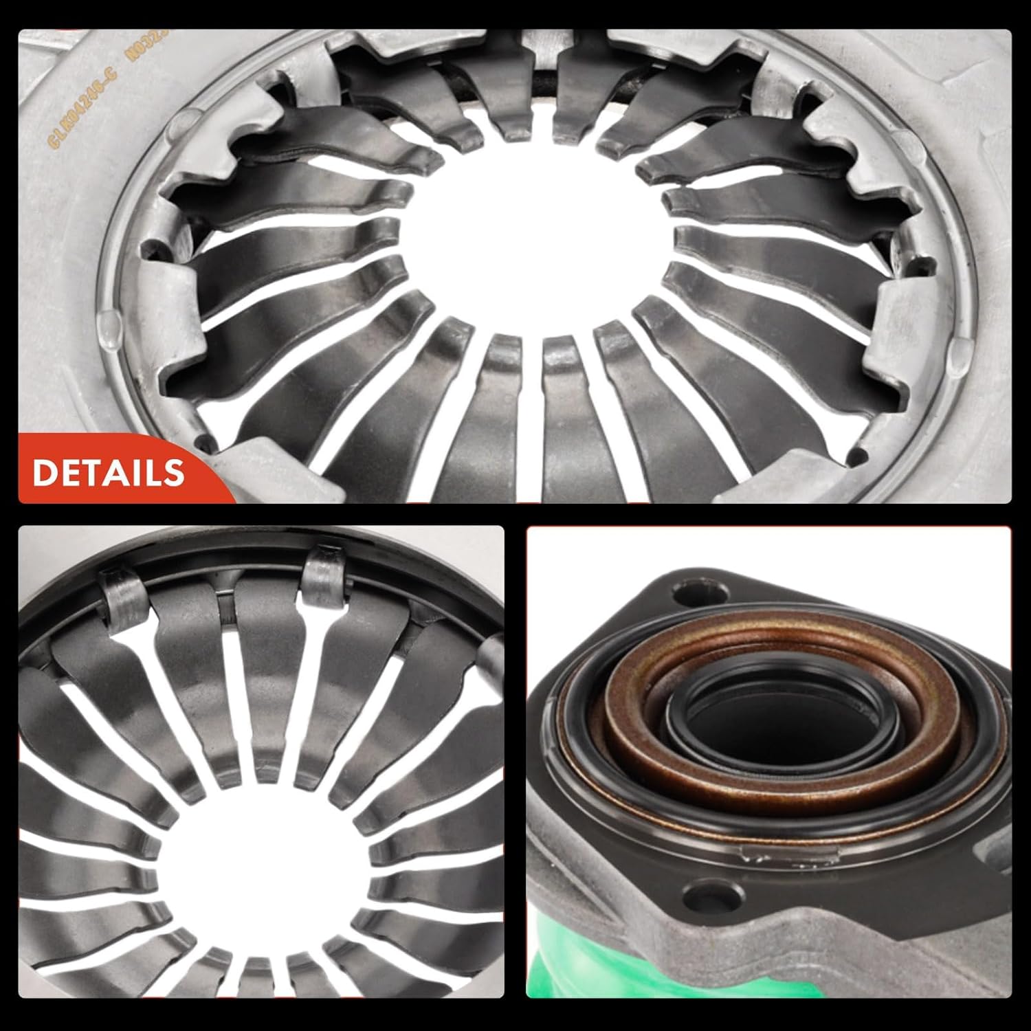 A-Premium Transmission Clutch Kit with Slave Cylinder Set Compatible with Chevrolet HHR 2006-2011, Cobalt 2005-2010 & Pontiac G5 2007-2009, Pursuit 2005-2006, 2.2L 2.4L, Replace# 12582699, L04246