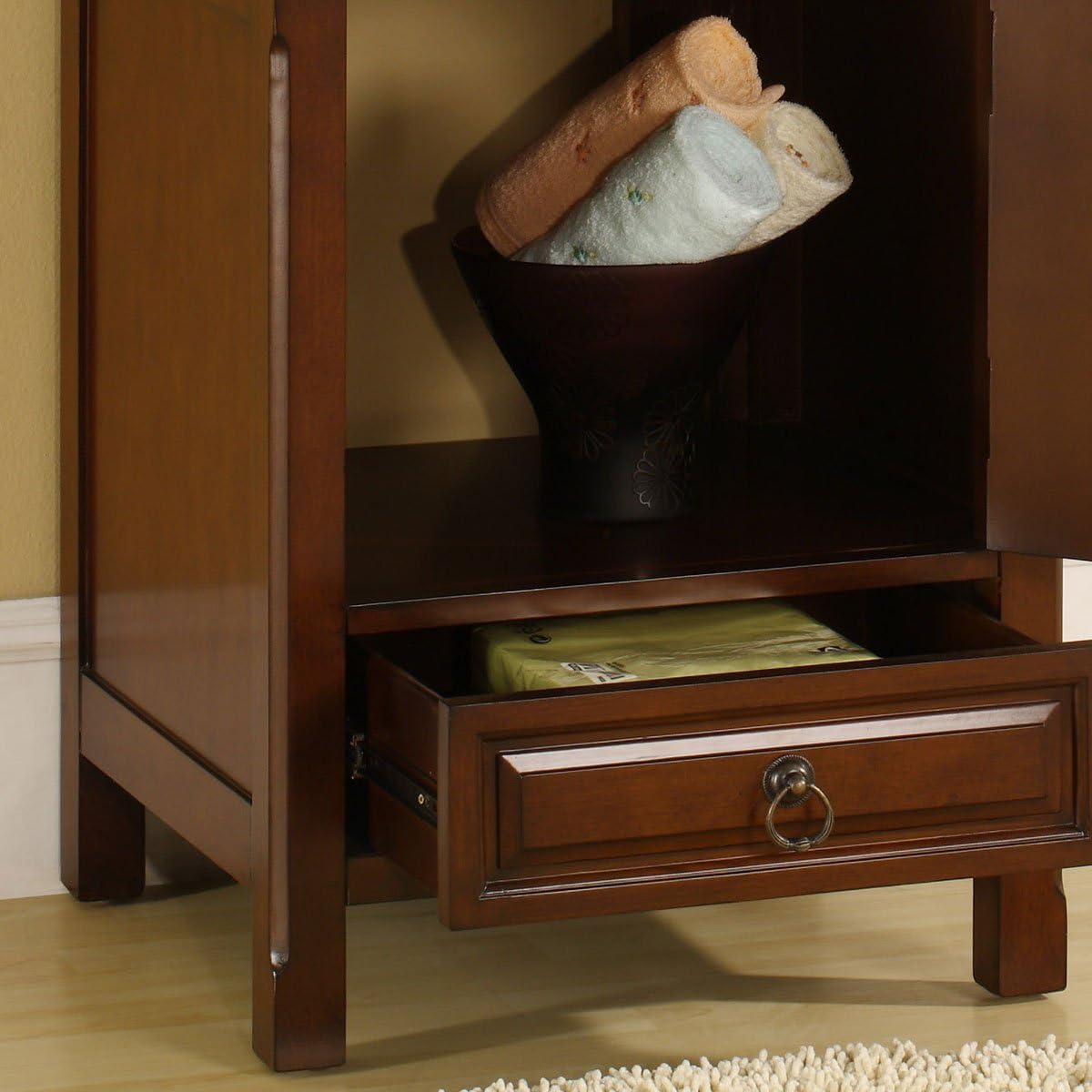 Silkroad Exclusive HYP-0158-T-22_SRS-0029B Bathroom Vanity