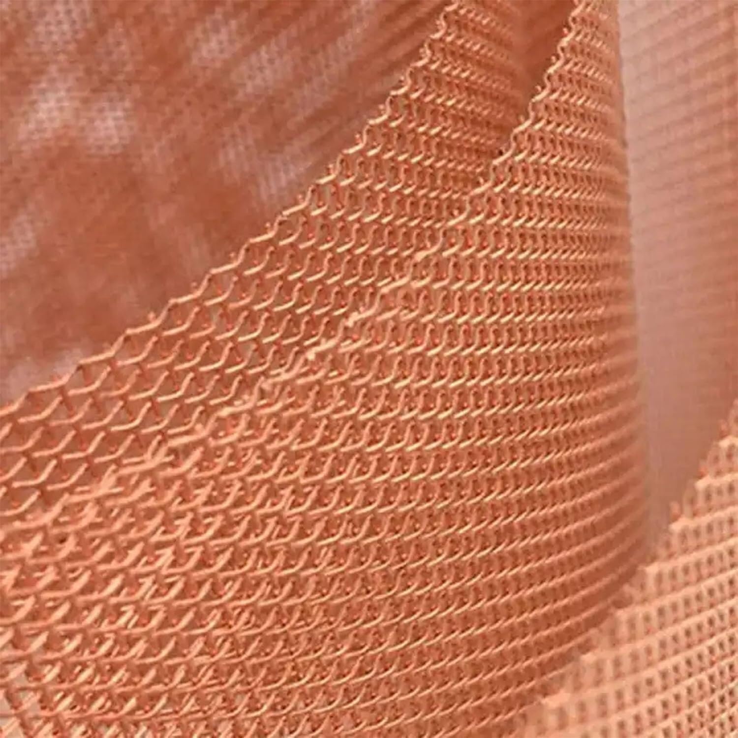 Kanduo JSY Rete di Rame, schermatura del Segnale elettromagnetico di Isolamento a Rete Intrecciata in Filo di Rame 10-200mesh Schermo a Rete in Rame (Color : 40mesh, Size : 1x1m)