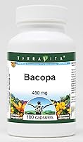 Vista 1 de TerraVita Bacopa - 450 mg (100 cápsulas, ZIN: 519082) - Paquete de 3