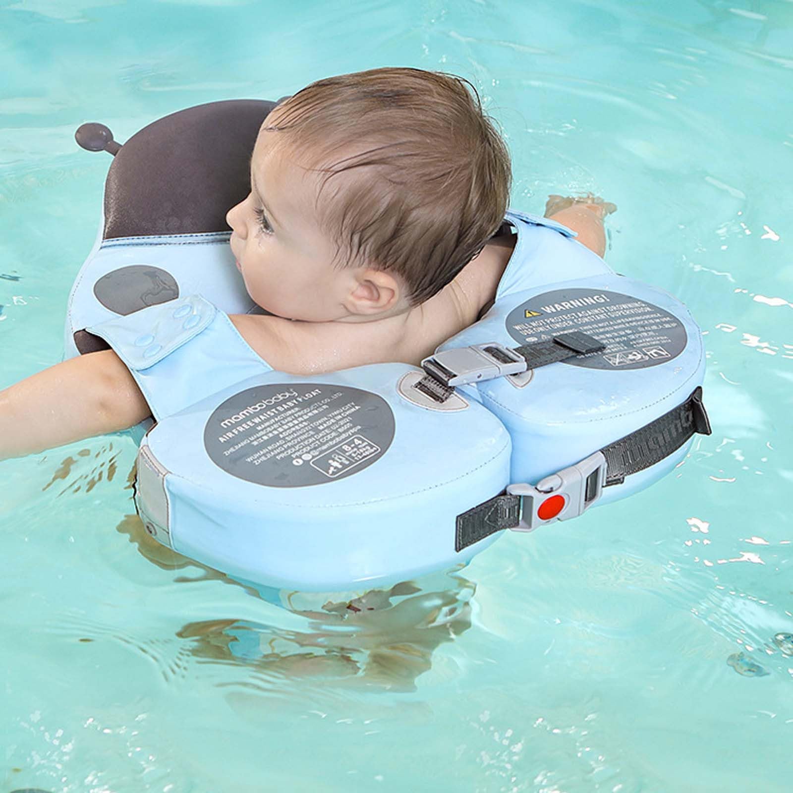 Float Tail Baby-Schwimmring mit Nicht aufblasbarem, festem Baby-Schwimmring, verbessertem, weichem und umweltfreundlichem Material