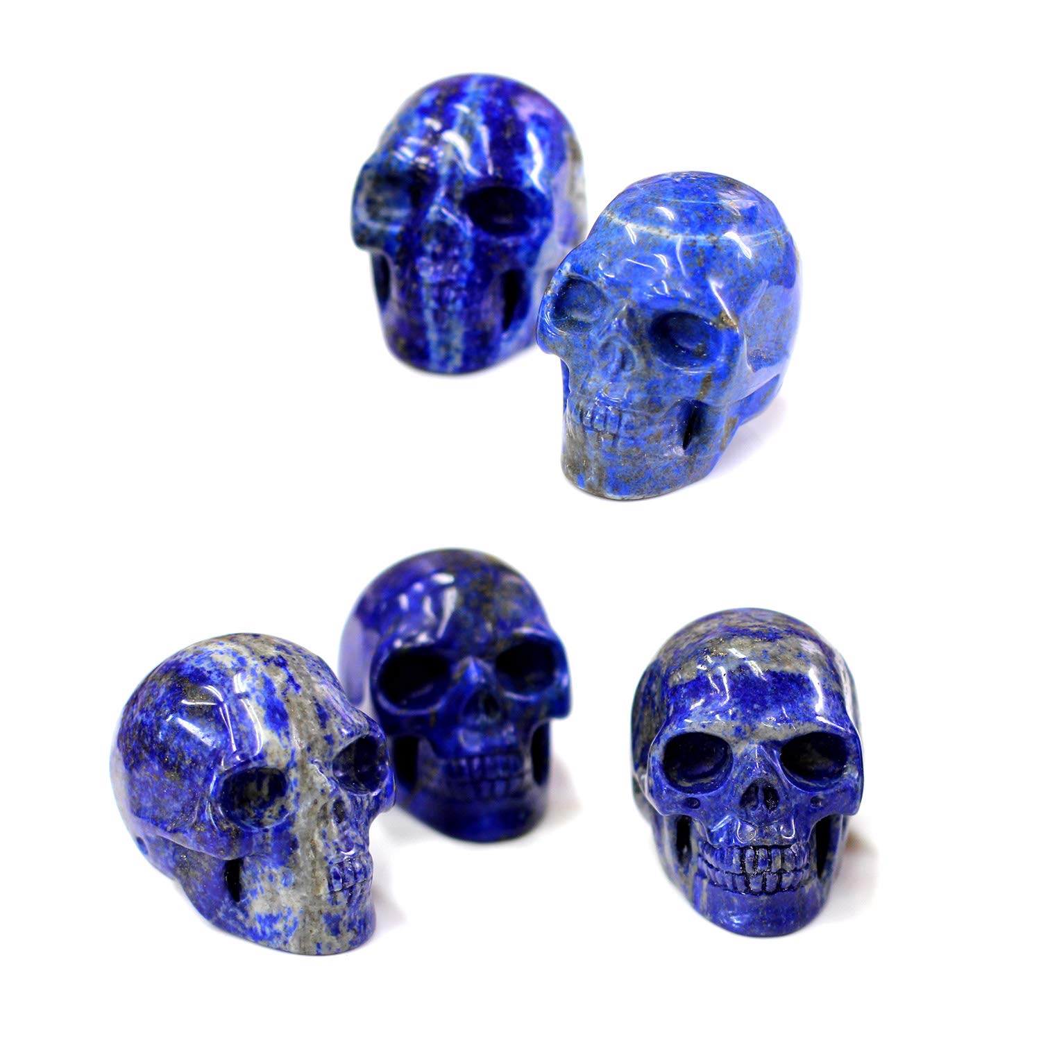 ラピスラズリ　ドクロ　髑髏　邪気祓い　幸運を呼ぶ Amazon.co.jp: ラピスラズリ スカル 骸骨 ドクロ インテリア