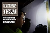 Vista 3 de Spec Ops Tools - Linterna frontal LED recargable con luz extraíble, 280 lúmenes, impermeable, diadema ajustable, 2 modos de luz, 3% donado a