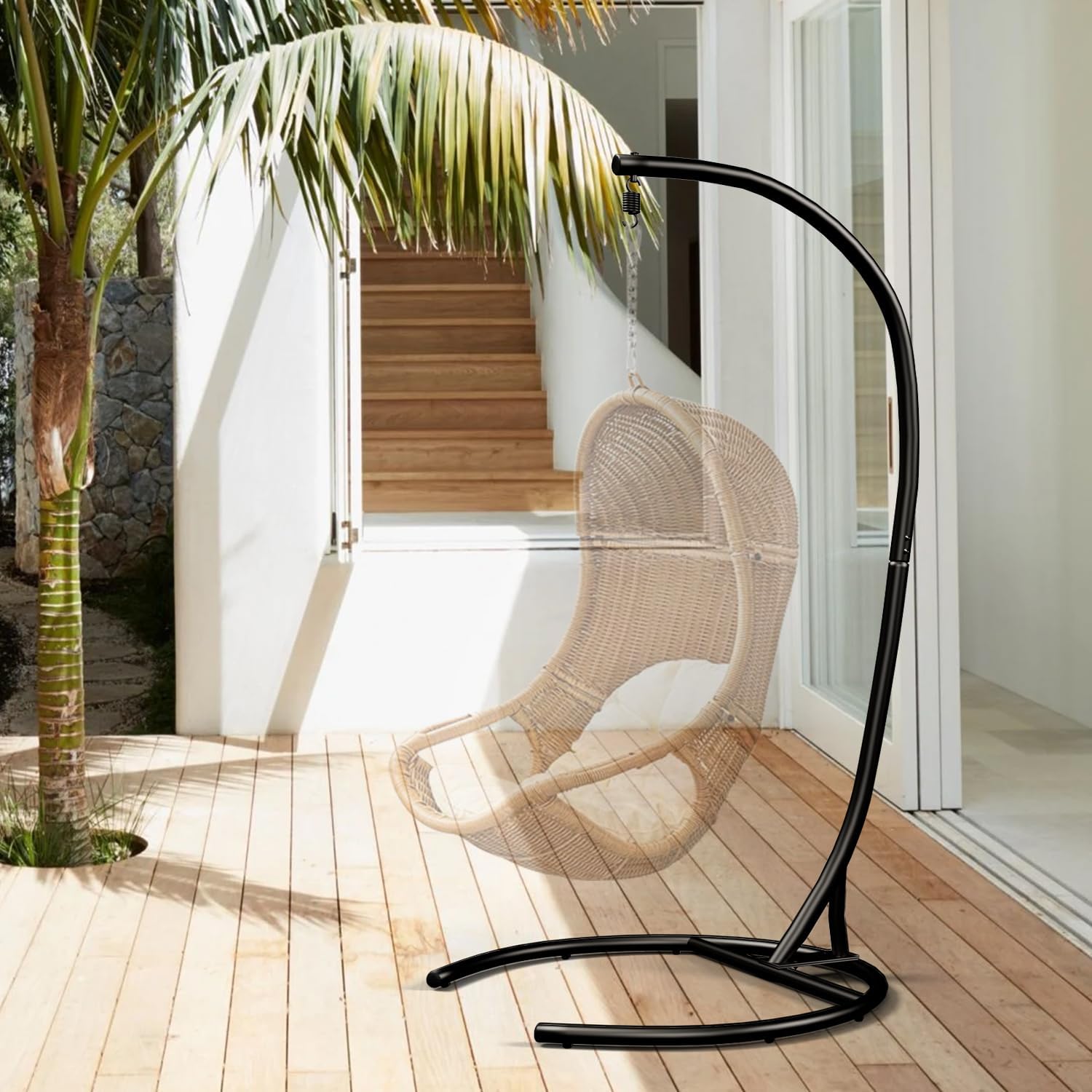 Hammock Chair Stand GDF Studio Hettinger Indoor/Outdoor Hanging