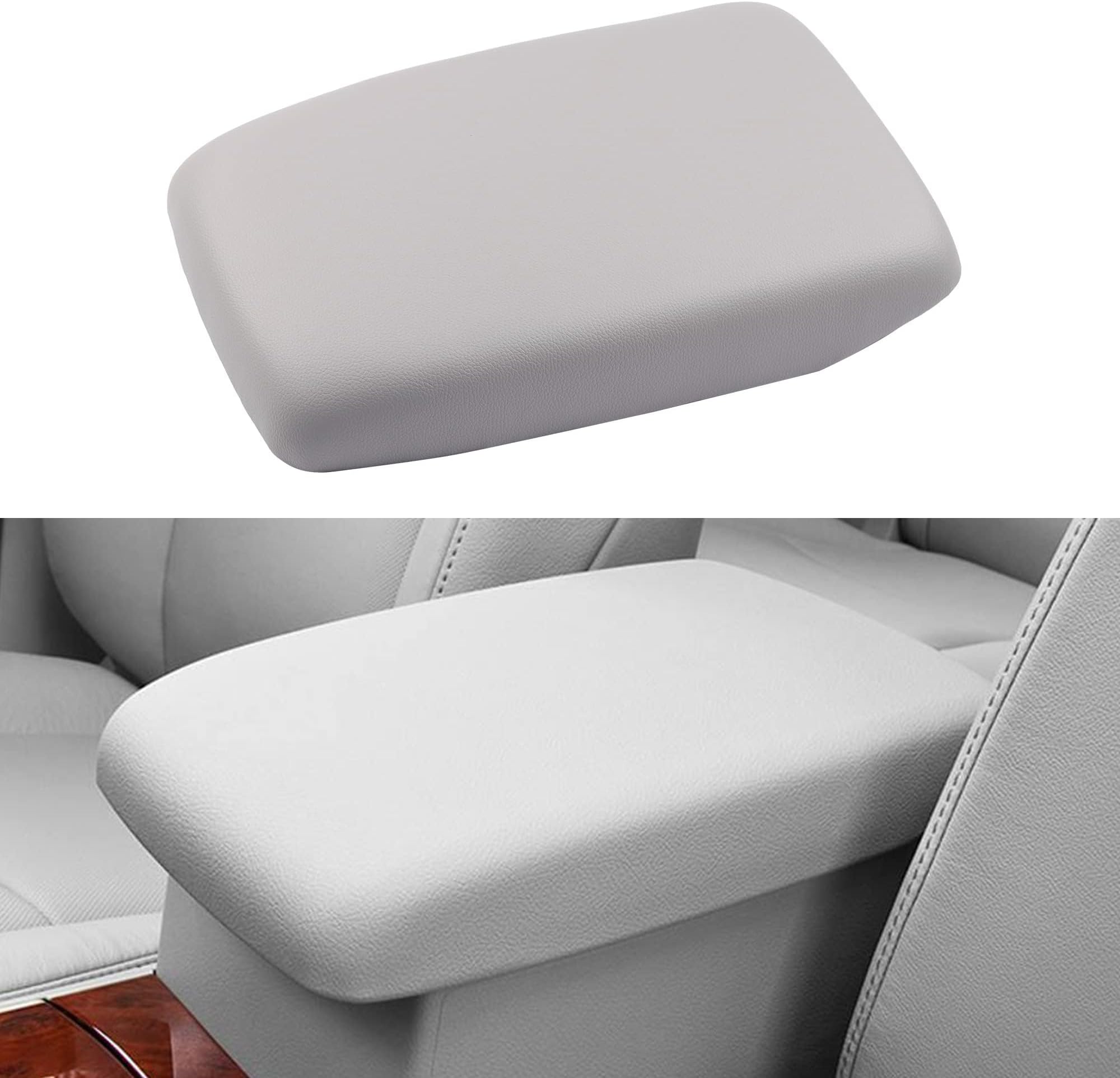 Center Console Armrest Cover Lid kit Compatible with 2008 2009 2010 2011 2012 2013 Toyota Highlander Gray
