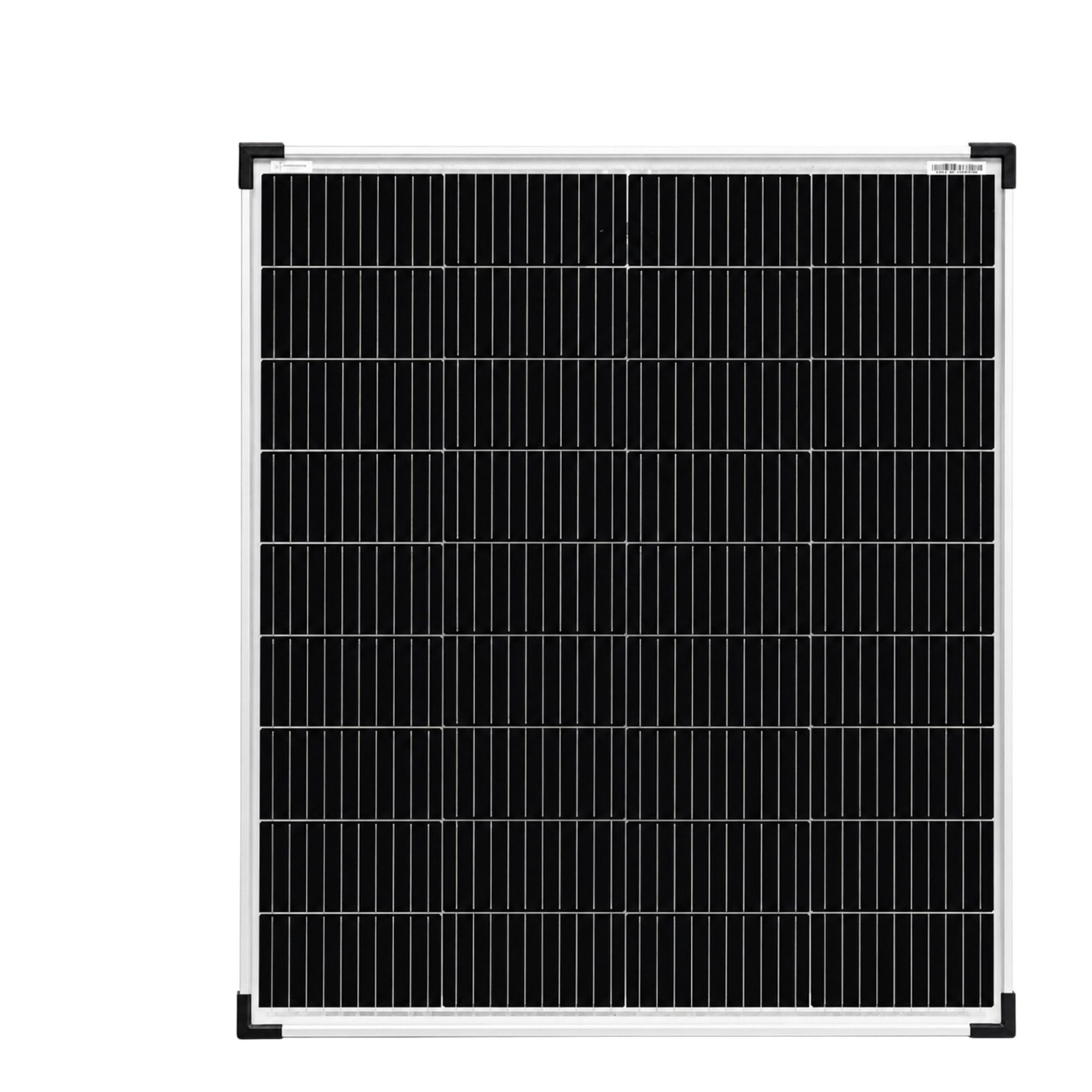 SOLARTRONICS Solarpanel 130W Monokristallin Bifazial Schwarz Silber | Glas-Glas 890 x 770 x 35 mm 7,05 kg 6,31 A