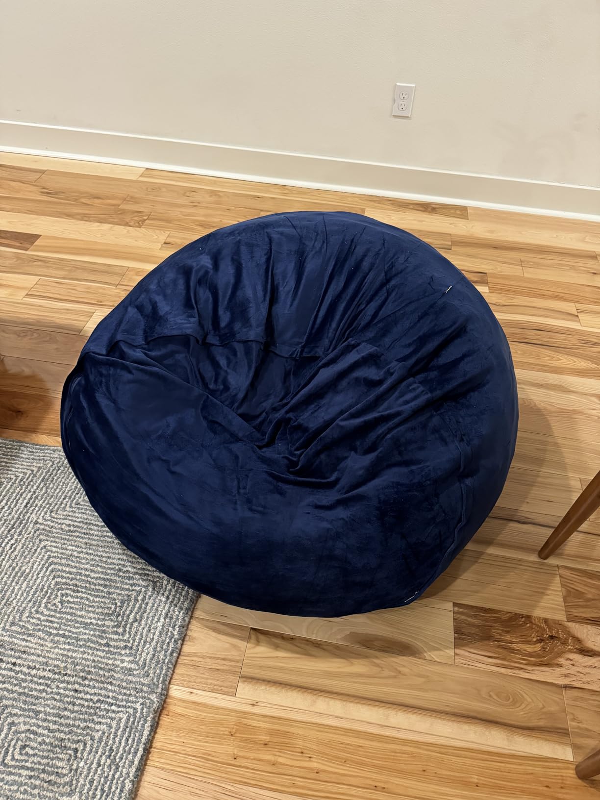 Bean Bag Chairs for Adults - Memory Foam Furniture BeanBag Chair - Kids/Teens Sofa with Soft Micro Fiber Cover photo review