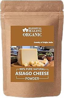 Blessfull Healing Organic Asiago Cheese Powder 100% Pure Natural 200 Gram / 7.05 oz
