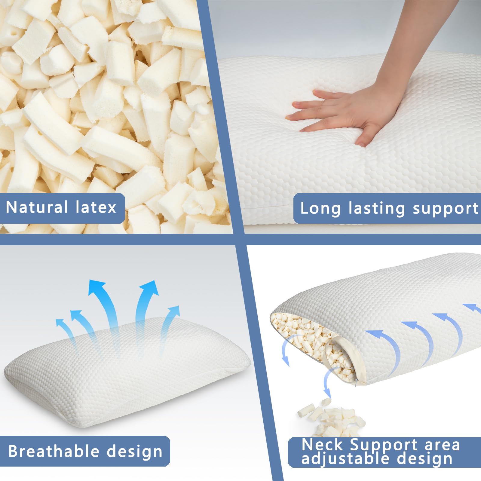 Polyfill Stuffing Talatex Latex Foam , Natural Latex Filling,Natural ...